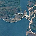 Salto Apiacás on Google Earth