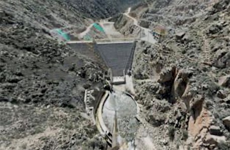 Asana control dam completed